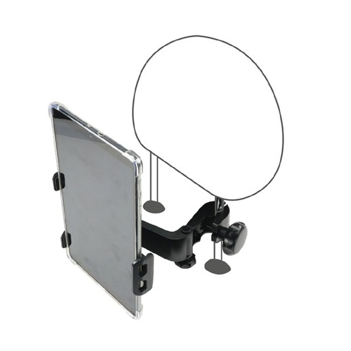 Supporto Auto per Tablet Mobilis U.FIX